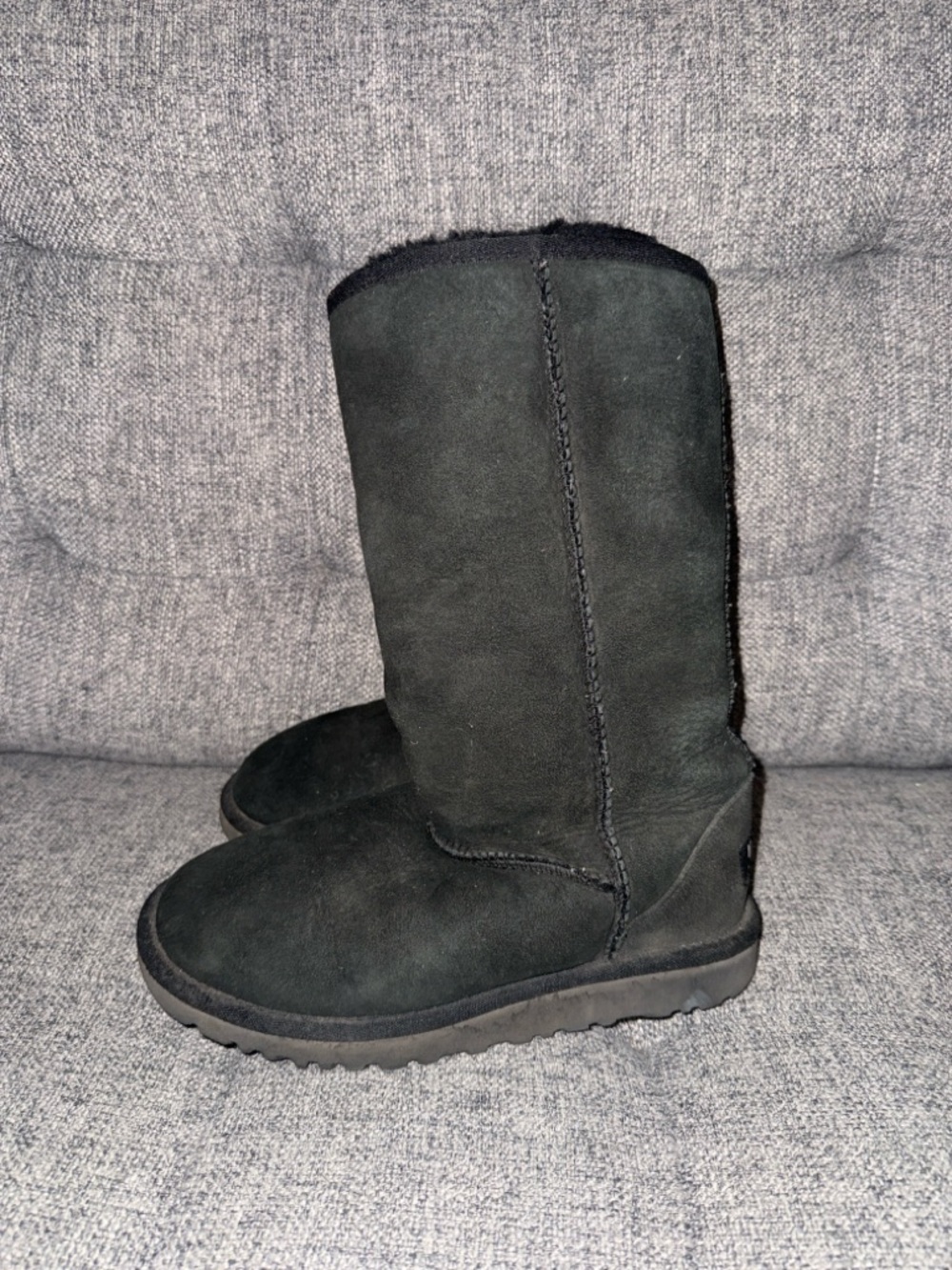 UGG Classic Tall Boots black youth size 4.